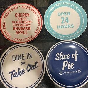 Make an offer! Kate Spade Lenox Order’s Up Appetizer plates. Set of 4.